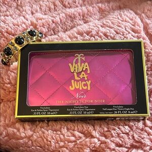 Original Authentic Juicy Couture Viva La Juicy Noir Set - Bonus JC Bracelet/Cuff